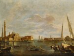 Venice, a view of San Giorgio Maggiore with the Giudecca and the Zitelle