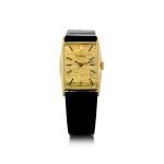 PATEK PHILIPPE | REFERENCE 2554/7 'MANTA RAY'  A YELLOW GOLD RECTANGULAR WRISTWATCH, MADE IN 1964
