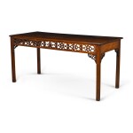 An Irish George III mahogany serving table, possibly Dublin or Co. Offaly, circa 1760