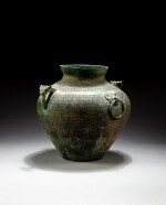 An archaic bronze wine vessel, lei Eastern Zhou dynasty, Spring and Autumn period | 東周至春秋時代 青銅罍