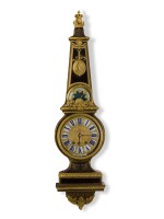 A LOUIS XIV-STYLE GILT-MOUNTED TURTLESHELL CLOCK/BAROMETER IN THE MANNER OF ANDRÉ-CHARLES BOULLE, CIRCA 1850