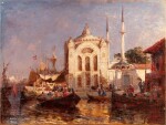 The Dolmabahçe Mosque, Constantinople