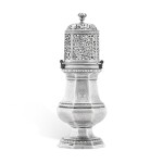 A large French silver caster, Jacques Filassier, Paris, probably 1727/28