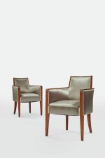  IN THE STYLE OF DOMINIQUE | PAIR OF ARMCHAIRS