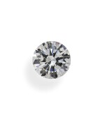 A 3.03 Carat Round Diamond, F Color, VS2 Clarity