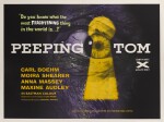 PEEPING TOM (1960) POSTER, BRITISH