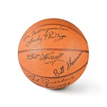 1950s Boston Celtics Dynasty Team Signed Basketball