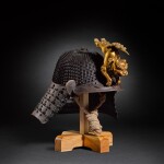A hoshi-bachi [helmet with standing rivets] | Edo period, 17th century