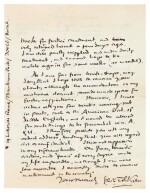 J.R.R. Tolkien | Autograph letter signed, to Tony Hall, September 1968