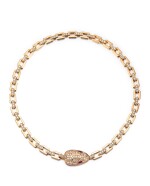 'Serpenti' Diamond and Pink Tourmaline Necklace | 寶格麗 | 'Serpenti' 鑽石 配 粉紅碧璽 項鏈
