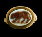 Southern Italian, probably Sicily, circa 1220-1240 | Cameo with a lioness