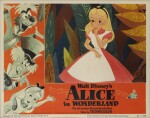 Alice in Wonderland (1951) lobby card, US