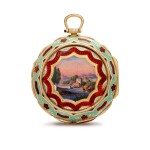 A gold and enamel triple cased verge watch made for the Ottoman market 1813-14, no. 24713