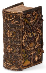 Bible, Dutch, Het Nieuwe Testament, Amsterdam, 1615, contemporary embroidered binding