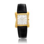 Reference 4963 Toledo  A yellow gold square shaped wristwatch, Circa 1955
