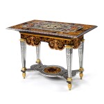 A Louis XIV marquetry console table, circa 1675-1680, attributed to André-Charles Boulle