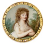 LOUIS SENÉ | Portrait of a lady, circa 1795