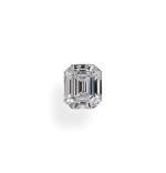 A 1.12 Carat Emerald-Cut Diamond, D Color, SI1 Clarity