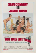 You Only Live Twice (1967), style C poster, US