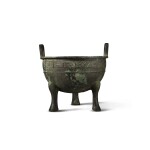 An important archaic bronze ritual food vessel (Ding), Western Zhou dynasty, probably King Xuan period (c. 827- c. 782 BC) | 西周 或宣王時期（約公元前827-782年） 仲義父作新客鼎