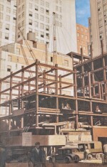 Construction of the Roxy Theater