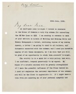 British Politics | Two letters, by Neville Chamberlain and Frederick Lugard, 1929-32