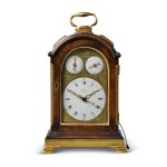 A small fruitwood table clock for the Chinese market, Thomas Weeks, London, circa 1790