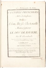 L.-N. Clérambault. Cantates françoises mellées de simphonies...Livre IIème, 1713