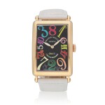 Crazy Hours Color Dreams, ref. 1200CH    Yellow gold wristwatch with jumping hours  Circa 2018 