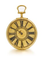 HENRICUS HARPUR, LONDINI | A GOLD PAIR CASED VERGE WATCH WITH LATER FILIGREE OUTER