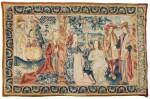 A Franco/Flemish allegorical tapestry, early 16th century, possibly Tournai