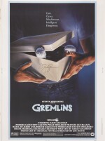 GREMLINS (1984) POSTER, US, SIGNED BY ZACH GALLIGAN