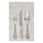 A French Silver "Elysee" Flatware Service