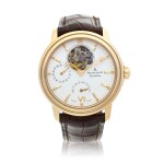Reference 2125-3618-53 Léman Tourbillon  A pink gold automatic tourbillon wristwatch with date and power reserve indication, Circa 2000