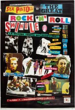 Maurizio Turchet and Jamie Reid | The Great Rock 'n' Roll Swindle, promotional poster, Italy, 1980