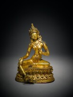 A Gilt Copper Alloy Figure of Tara, Tibet, 17th Century