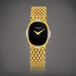 Ellipse, Reference 4307/001 | A yellow gold and diamond-set bracelet watch with onyx dial, Circa 1978 | 百達翡麗 | Ellipse 型號4307/001 | 黃金鑲鑽石鏈帶腕錶，備瑪瑙錶盤，約1978年製