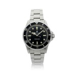 REFERENCE 5513 SUBMARINER A STAINLESS STEEL AUTOMATIC WRISTWATCH WITH BRACELET, CIRCA 1970