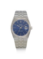 DATE JUST OYSTER QUARTZ, REFERENCE 17014, A STAINLESS STEEL BRACELET WATCH WITH DATE, CIRCA 1986
