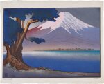 Lilian May Miller (1895-1943) | Sunrise on Fujiyama, Japan | Showa period, 20th century 