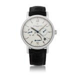 REF 85250 LIMITED EDITION WHITE GOLD WRISTWATCH WITH DAY, DATE AND POWER RESERVE INDICATION MADE TO COMMEMORATE THE 250TH ANNIVERSARY OF THE BRAND MADE IN 2006