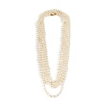 Frances Patiky Stein's Collection: One Faux-Pearl Necklace, Circa 1984-1992