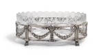 A FABERGÉ SILVER AND CUT-GLASS CENTREPIECE, MOSCOW, 1899-1908
