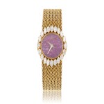 Piaget | Montre bracelet de dame rubis or et diamants | Lady's ruby gold and diamond bracelet watch