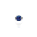 Nicholas Varney | Sapphire and Diamond Ring [藍寶石配鑽石戒指]