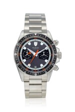 TUDOR | HERITAGE, REFERENCE 70330N, A STAINLESS STEEL CHRONOGRAPH WRISTWATCH WITH DATE AND BRACELET, CIRCA 2011