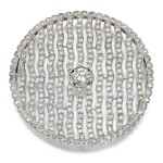 Diamond brooch, designed by The Earl Mountbatten