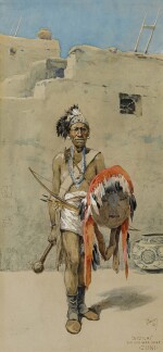 Nyutchi, The Old War Chief, Zuni