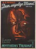 The Invisible Man/ Den Usynlige Mand (1933), first Danish release (1935)
