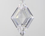 A 2.02 Carat Kite-Shaped Diamond, D Color, Internally Flawless
